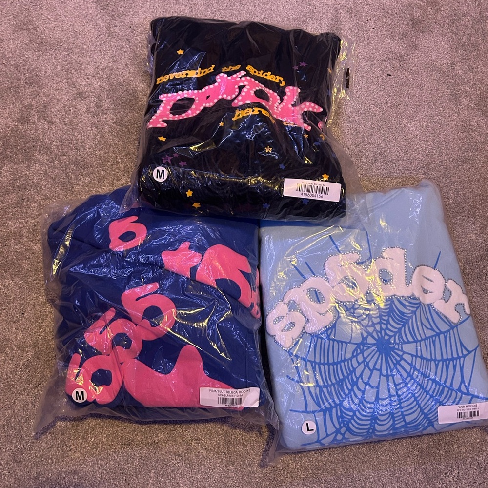 Spyder Blue Graphic Hoodie